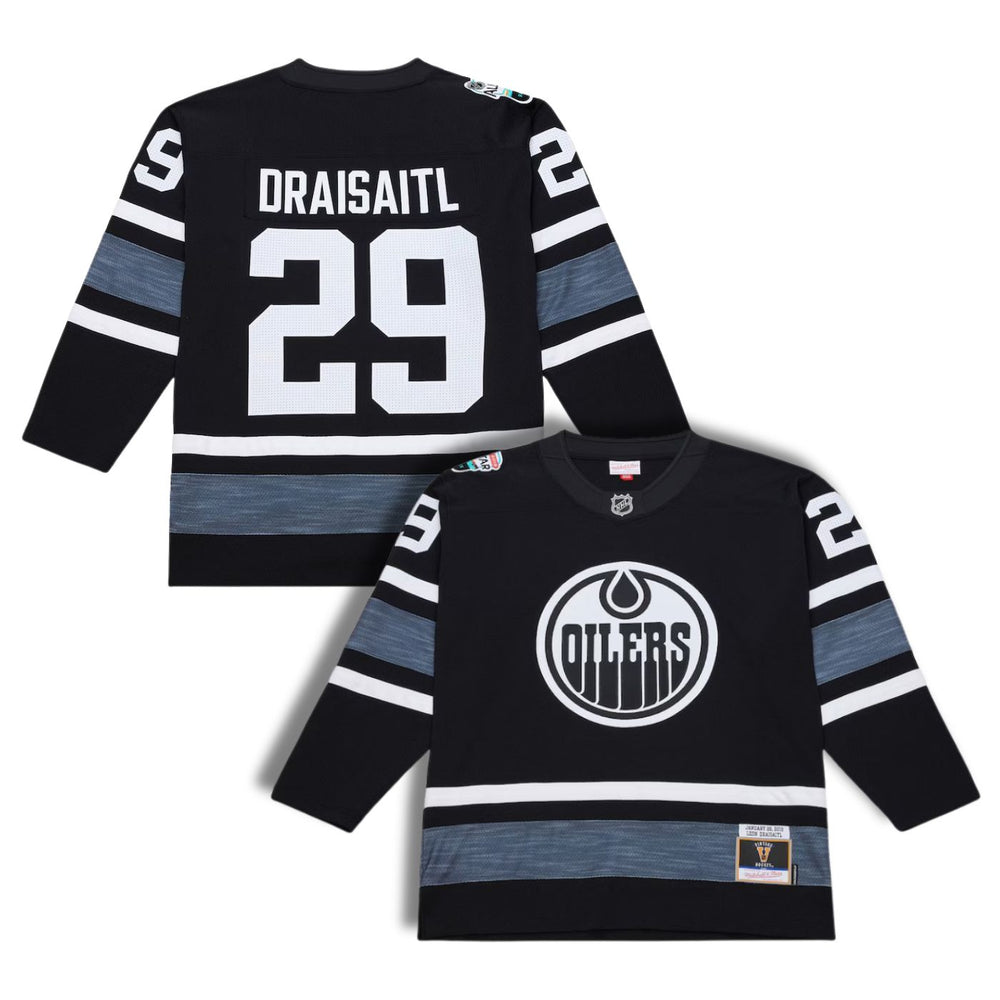 Leon Draisaitl Edmonton Oilers January 26, 2019 Black All-Star Hockey Jersey - Pastime Sports & Games