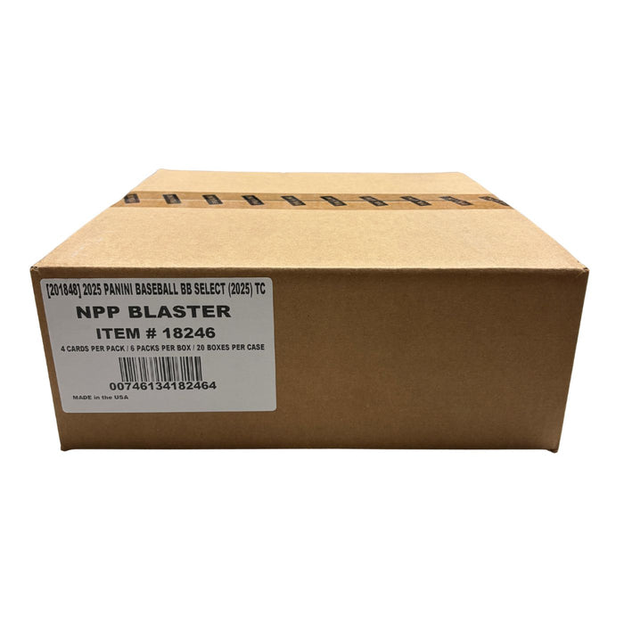 2025 Panini Select MLB Baseball Blaster Box/Case - Pastime Sports & Games