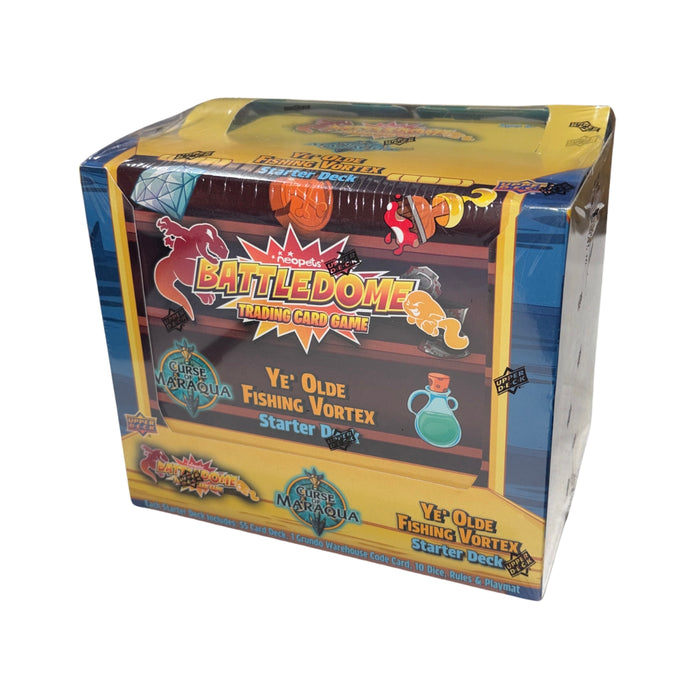 Neopets Battledome Curse of Maraque Ye' Olde Fishing Vortex Starter Decks