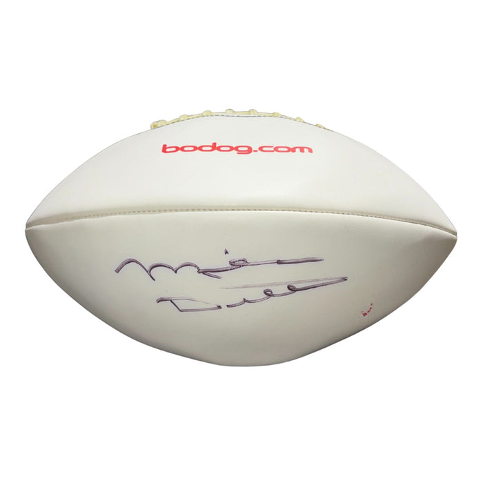 Mike Ditka Autographed Baden White Football - Pastime Sports & Games