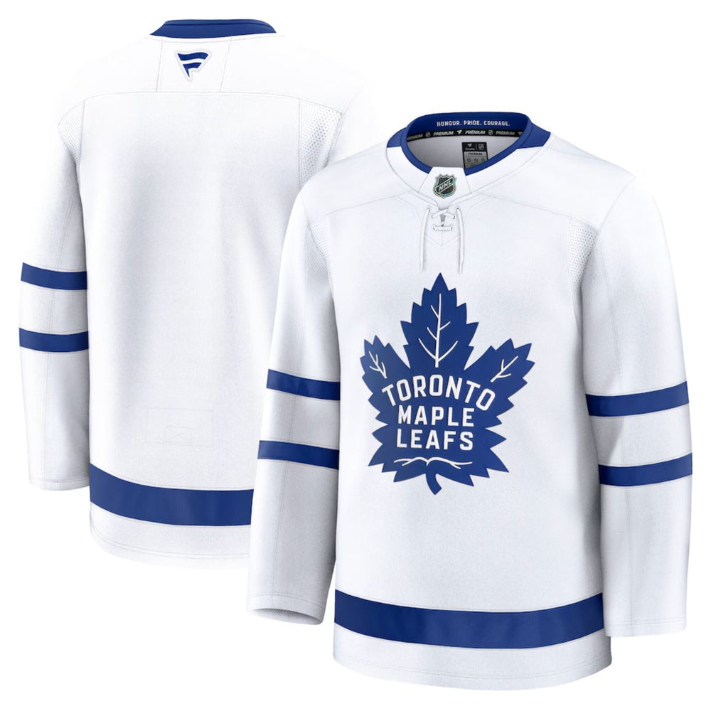 Blank Toronto Maple Leafs 2024 White Premium Hockey Jersey