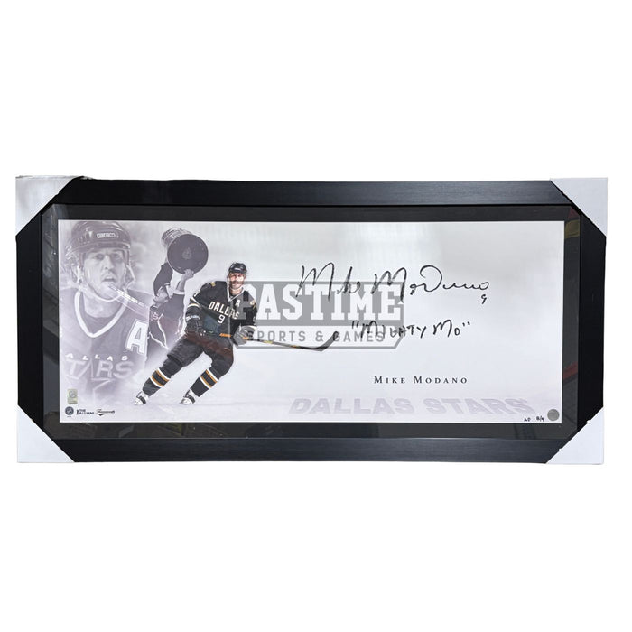 Mike Modano Autographed Dallas Stars Limited Edition Panoramic Print