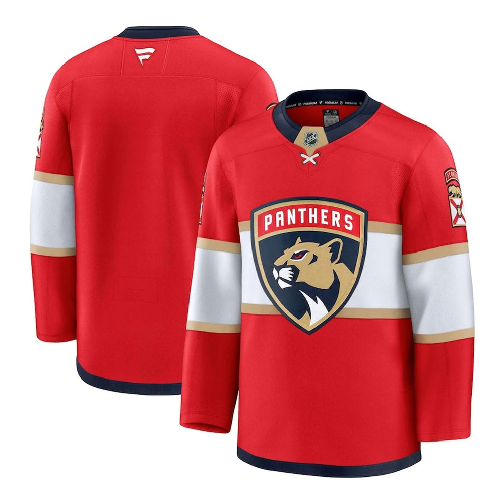 Blank Florida Panthers 2024 Red Premium Hockey Jersey