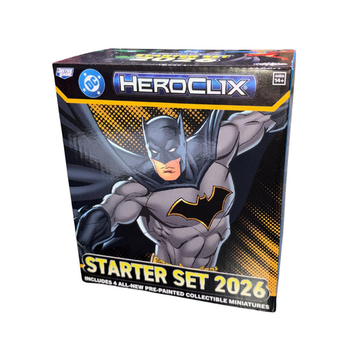 HeroClix 2026 DC Starter Set - Pastime Sports & Games
