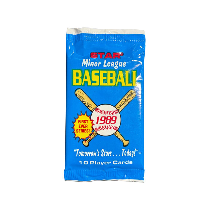 1989 Star Minor League Baseball Cards 1st Edition Pack/Box