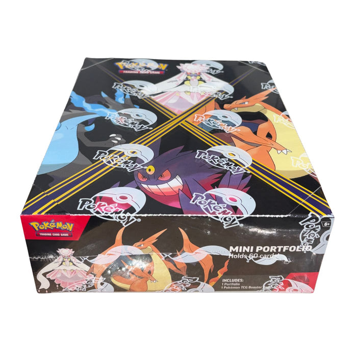 Pokemon Mega Charizard X & Mega Gengar Mini Portfolio - Pastime Sports & Games