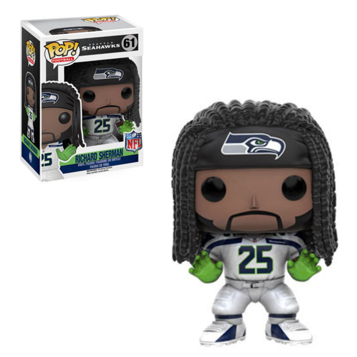 Funko Pop! Football Seattle Seahawks Richard Sherman #331 - Pastime Sports & Games
