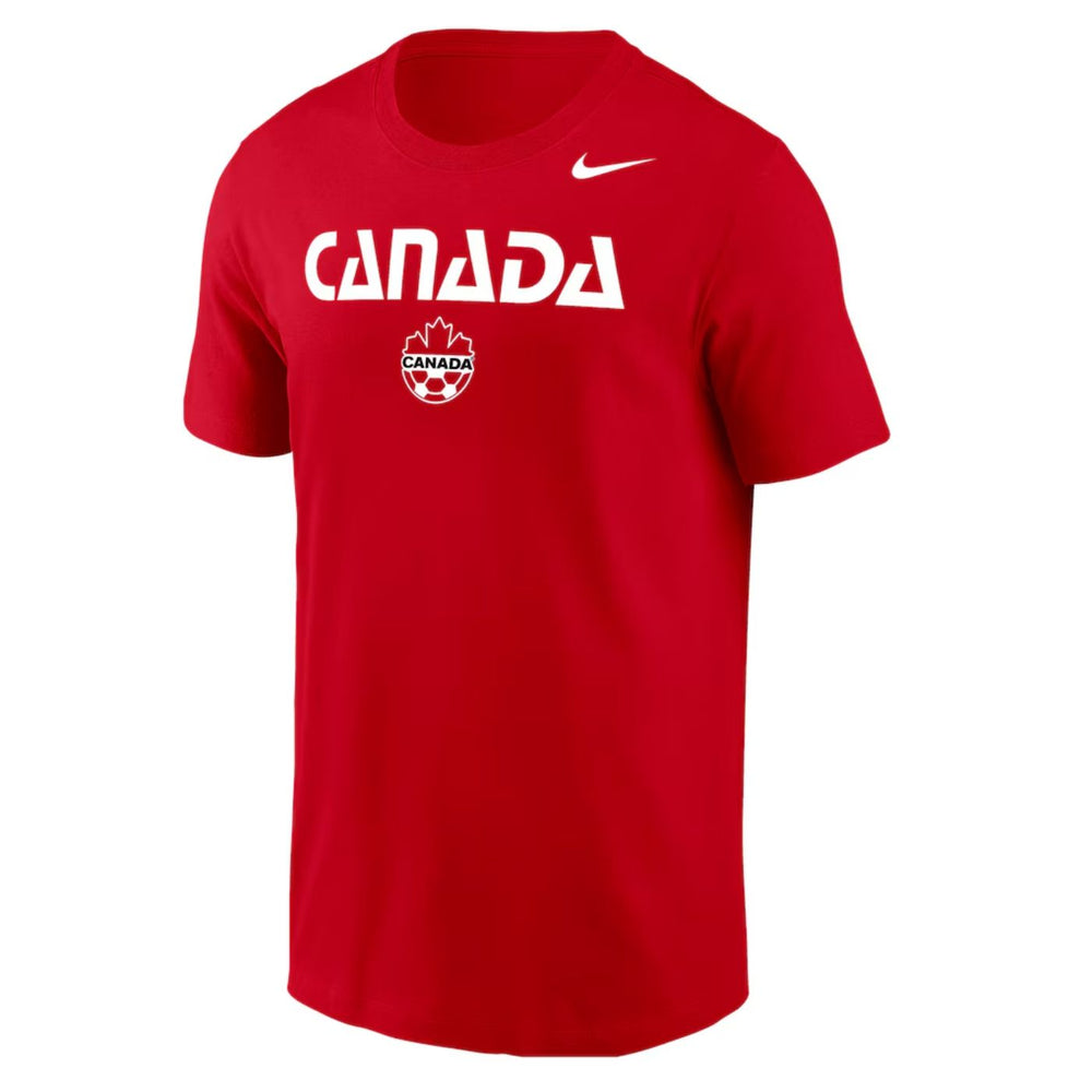 Canada Soccer Core Cotton Red T-Shirt - Pastime Sports & Games