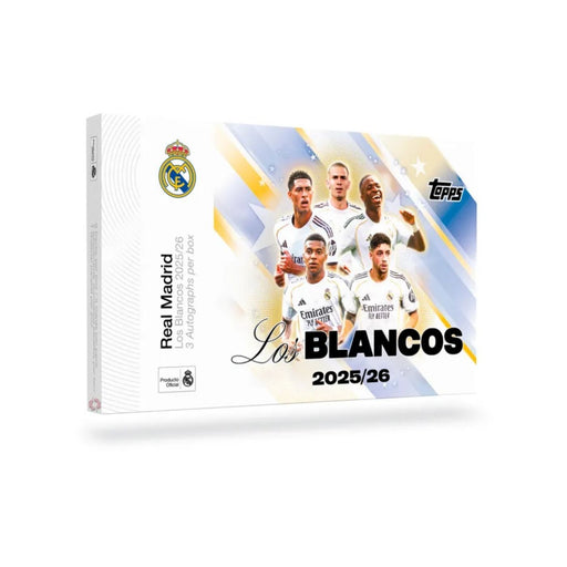2025/26 Topps Los Blancos Real Madrid Soccer Hobby Box - Pastime Sports & Games