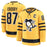 Sidney Crosby Pittsburgh Penguins 2025 Gold Alternate Premium Hockey Jersey