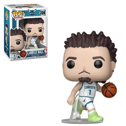 Funko Pop! Basketball Charlottetown Hornets LaMelo Ball #228 - Pastime Sports & Games