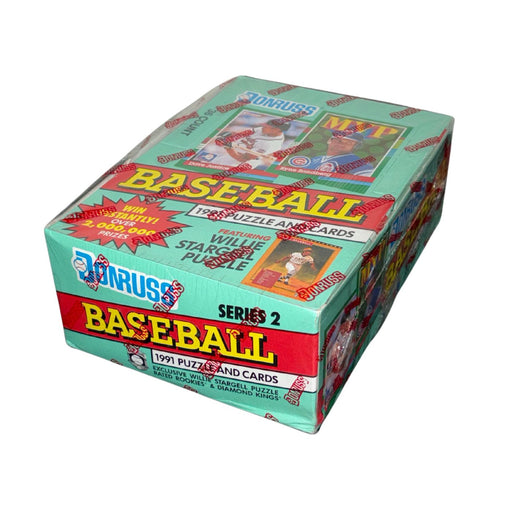 1991 Donruss Series 2/Two Baseball Hobby Pack/Box