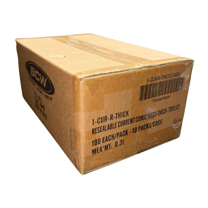 BCW Thick Resealable Comic Book Bags