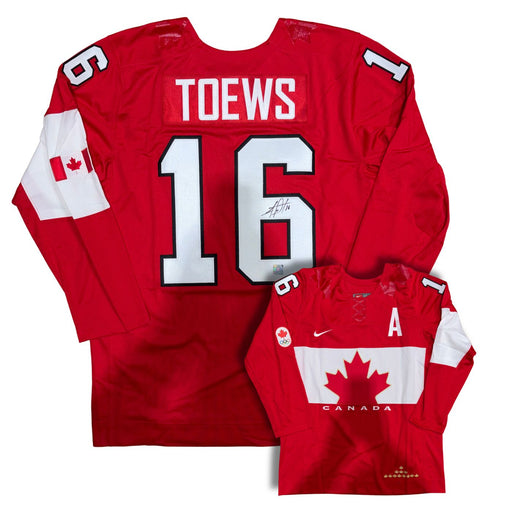 Jonathan Toews Autographed Team Canada Nike Jersey - Pastime Sports & Games