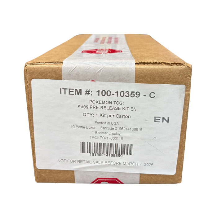 Pokemon Journey Together Prerelease Case - Pastime Sports & Games