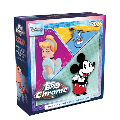 2026 Topps Chrome Disney Mega Box/Case