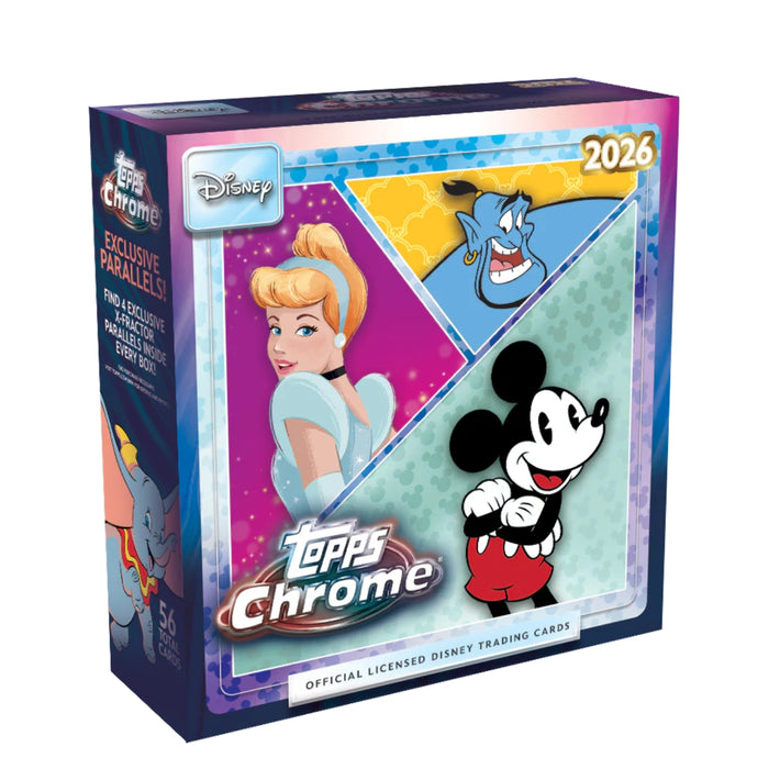2026 Topps Chrome Disney Mega Box/Case