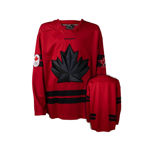 Blank Team Canada Olympic Red Replica Hockey Youth Jersey