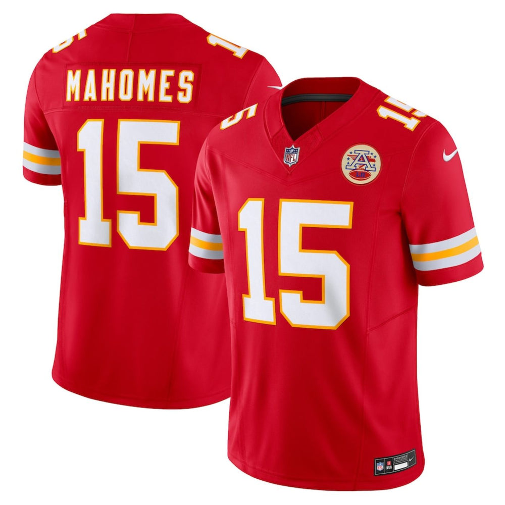 Patrick Mahomes Kansas City Chiefs Red Vapor F.U.S.E. Limited Football Jersey