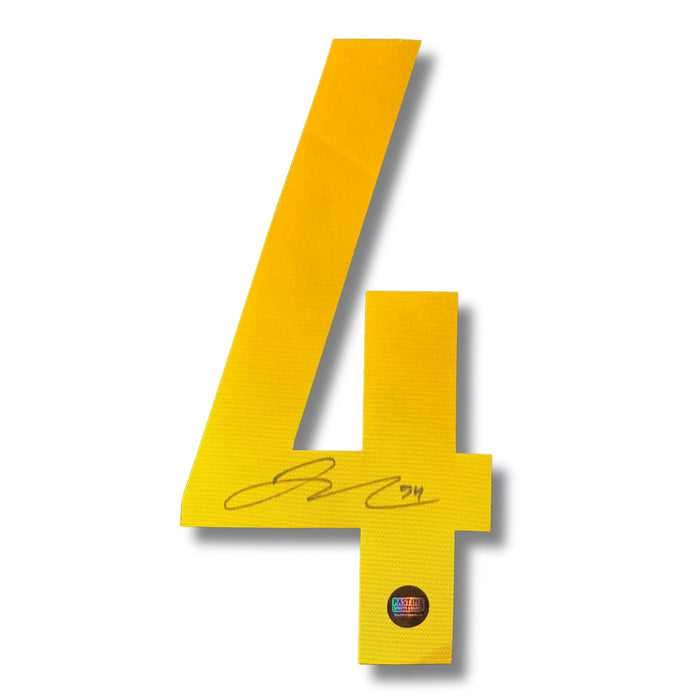 Jake Debrusk Autographed Hockey Jersey Numbers