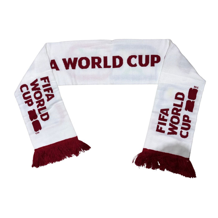 Team Canada 2026 FIFA World Cup Soccer Scarf White - Pastime Sports & Games