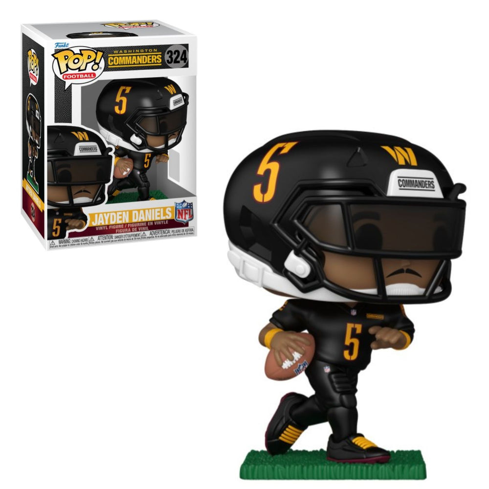 Funko Pop! Football Washington Commanders Jayden Daniels #324 - Pastime Sports & Games