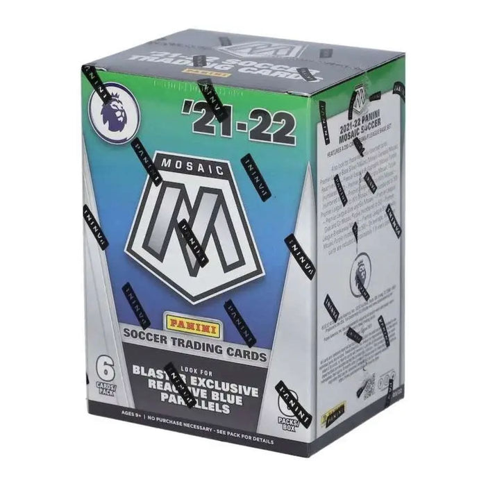 2021/22 Panini Mosaic Premier League Soccer Blaster Box - Pastime Sports & Games