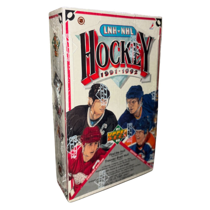 1991/92 Upper Deck NHL Hockey Hobby Pack/Box