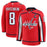 Alexander Ovechkin Washington Capitals 2024 Red Premium Hockey Jersey