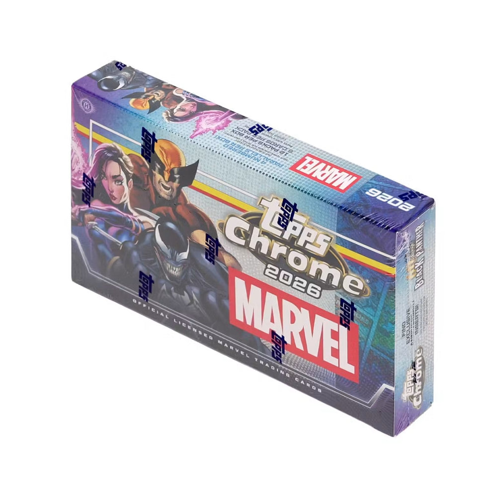 2026 Topps Chrome Marvel Hobby Box/Case
