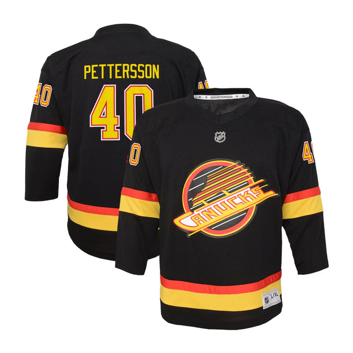 Elias Pettersson Vancouver Canucks 2019/20 Premier Alternate Youth Jersey - Pastime Sports & Games