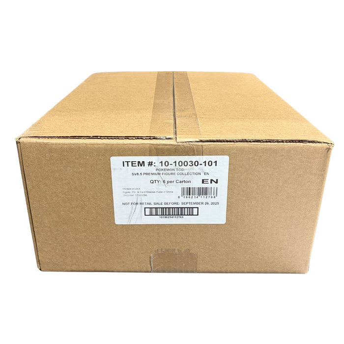 Pokemon Prismatic Evolutions Premium Figure Collection Box/Case