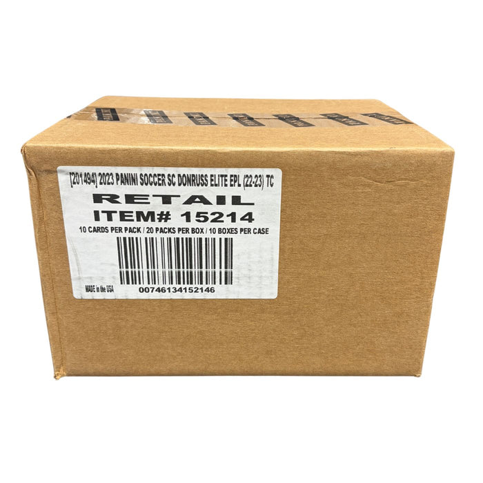 2022/23 Panini Donruss Elite EPL Soccer Retail Box/Case