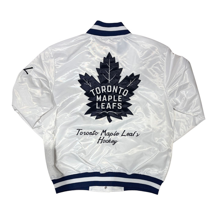 Toronto Maple Leafs White Arctic Lightweight Jacket - Pastime Sports & Games