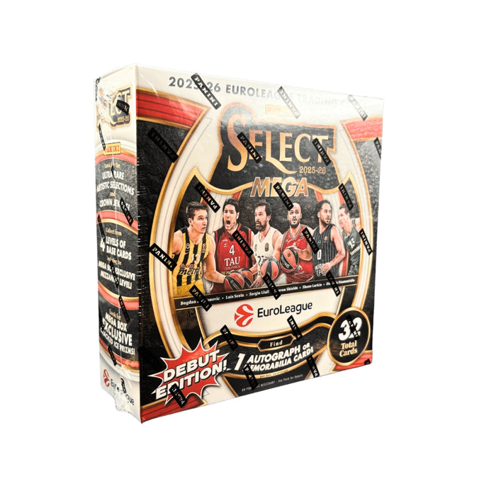 2025/26 Panini Select Euroleague Basketball Mega Box