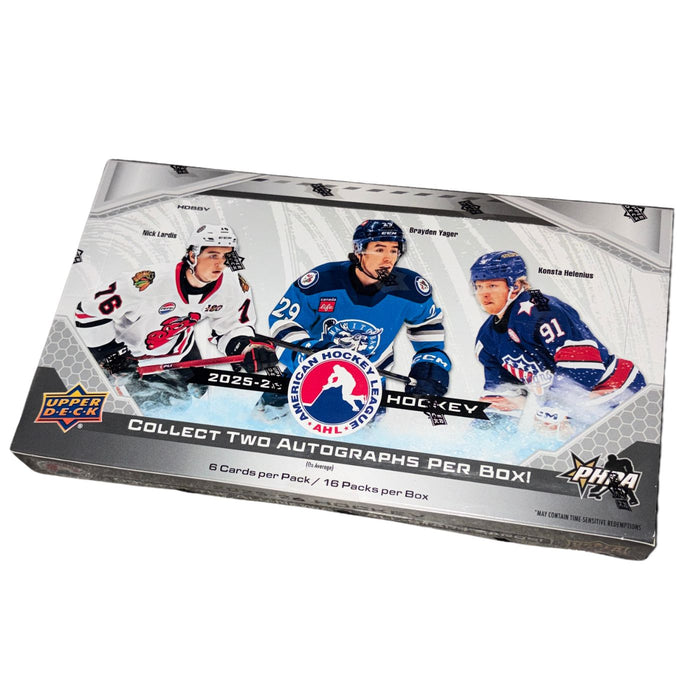 2025/26 Upper Deck AHL Hockey Hobby Box/Case