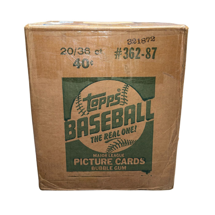 1987 Topps MLB Baseball Wax Pack/Box