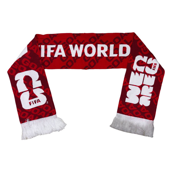 Team Canada 2026 FIFA World Cup Soccer Scarf Red - Pastime Sports & Games