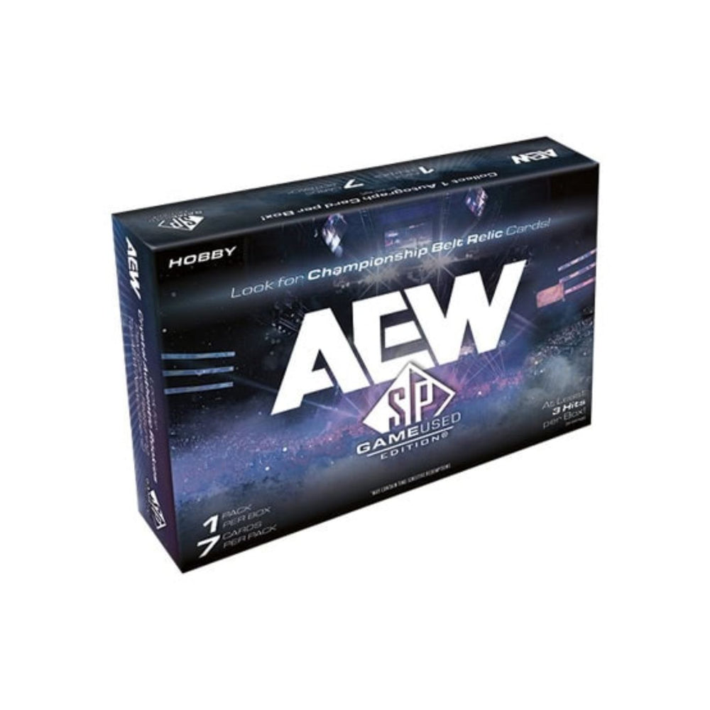2025 Upper Deck SP Game Used AEW Wrestling Hobby Box/Case
