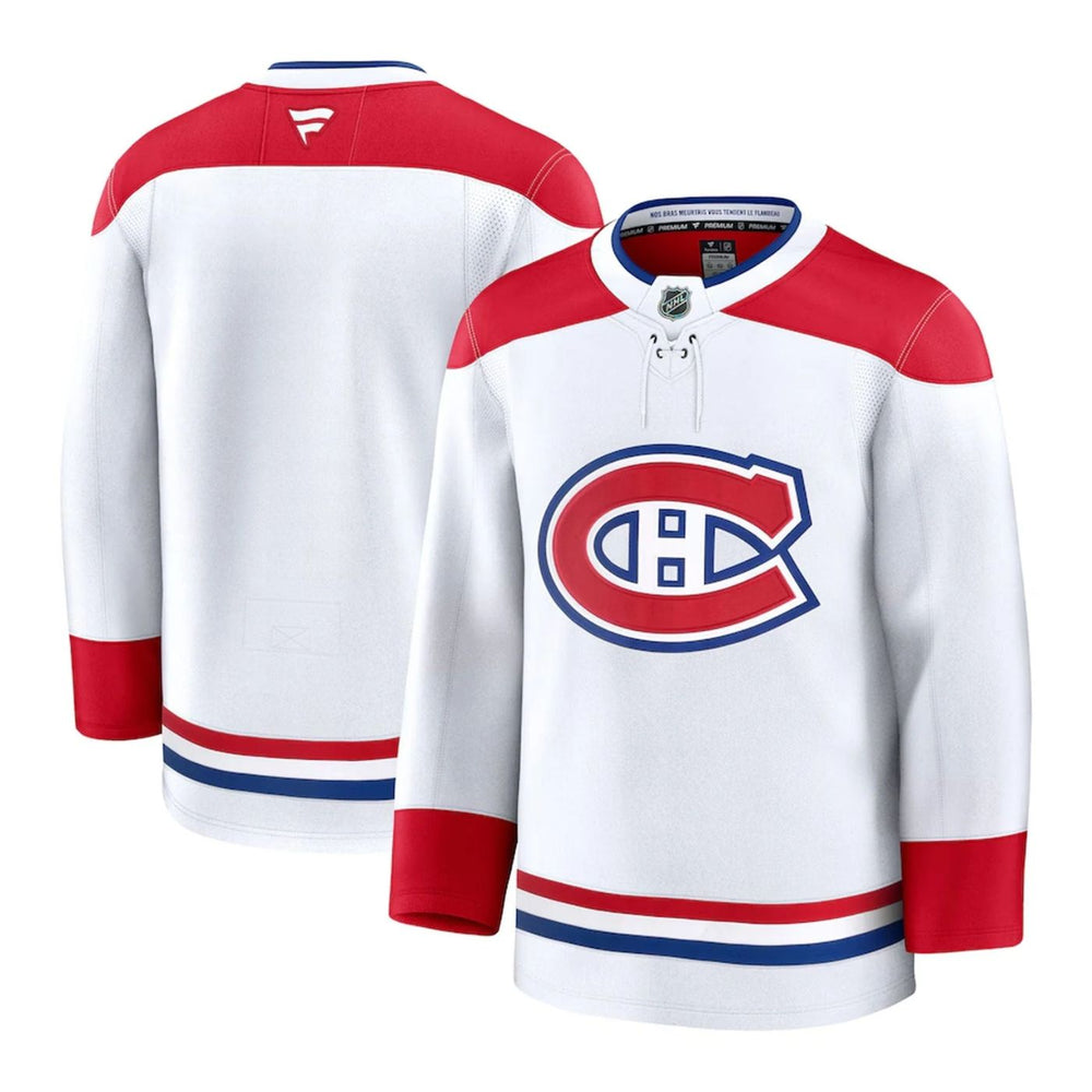 Blank Montreal Canadiens 2024 White Premium Hockey Jersey