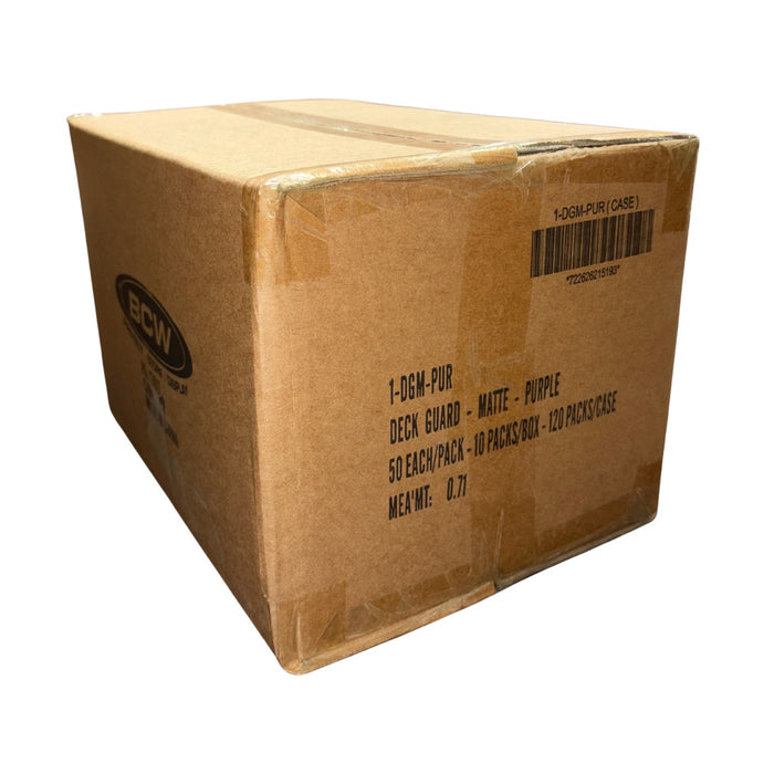 BCW Double Matte Standard Deck Guards - Pastime Sports & Games