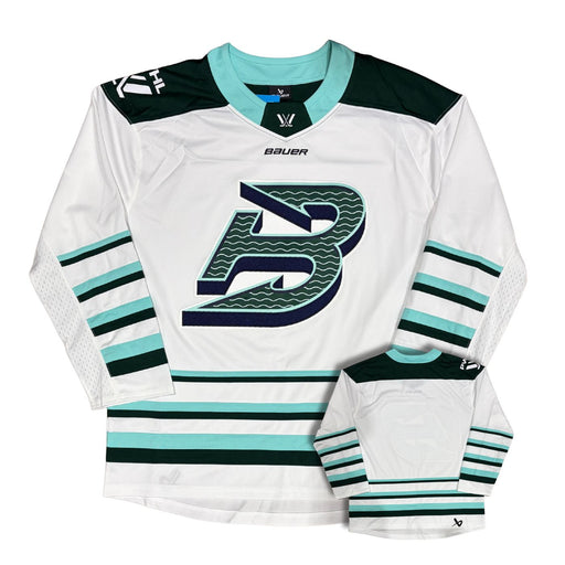 Blank Boston Fleet PWHL Hockey Away Jersey - Pastime Sports & Games