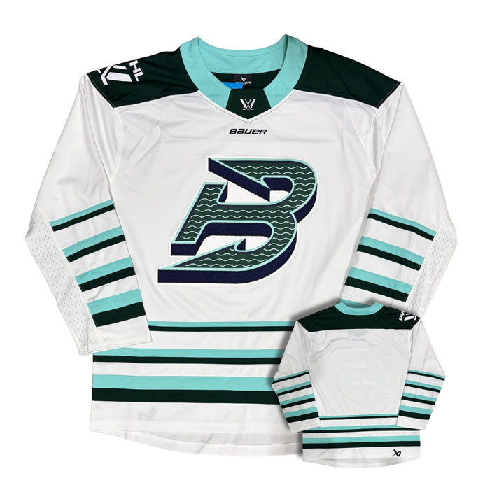 Blank Boston Fleet PWHL Hockey Away Jersey - Pastime Sports & Games