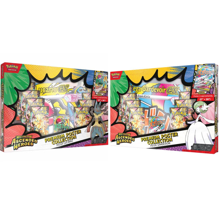 Pokemon Ascended Heroes Premium Poster Collection Box/Case - Pastime Sports & Games