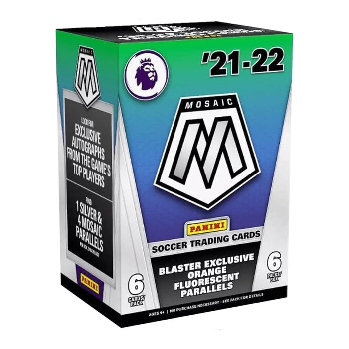2021/22 Panini Mosaic Premier League Soccer Blaster Box - Pastime Sports & Games