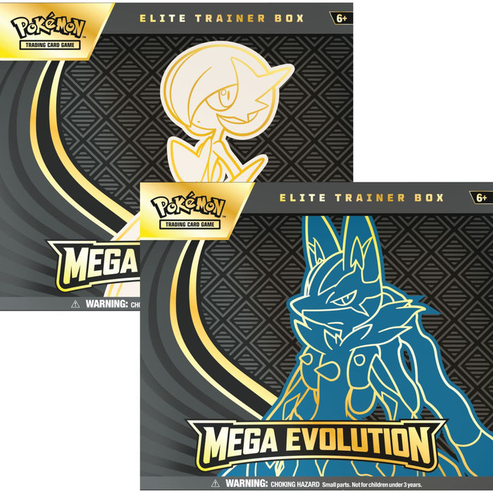 Pokemon Mega Evolution Elite Trainer Box/Case PRE ORDER - Pastime Sports & Games