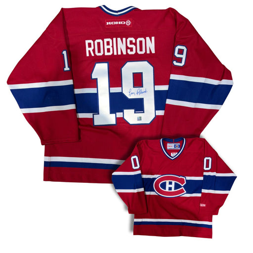 Larry Robinson Autographed Montreal Canadiens Vintage KOHO Hockey Jersey - Pastime Sports & Games