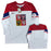 Blank Czech 2026 White Winter Olympic Hockey Jersey