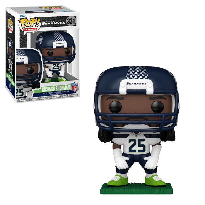 Funko Pop! Football Seattle Seahawks Richard Sherman #331 - Pastime Sports & Games