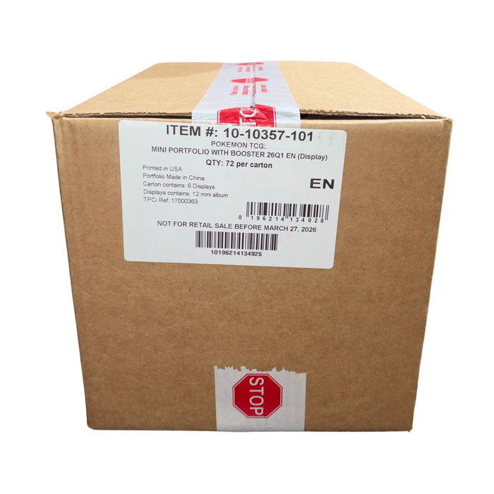 Pokemon Mega Charizard X & Mega Gengar Mini Portfolio - Pastime Sports & Games